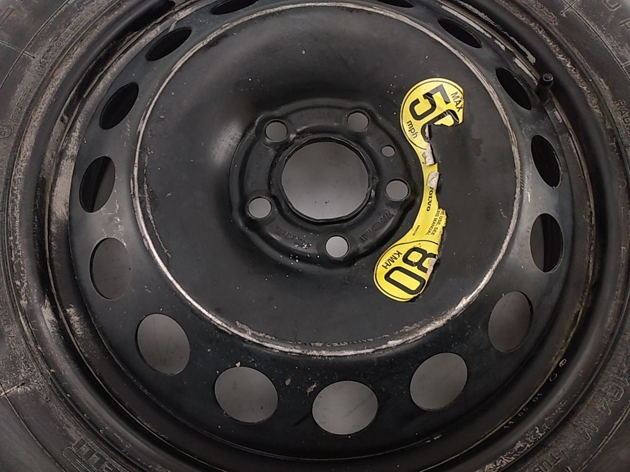 Volvo V70 Spare Tire And Wheel