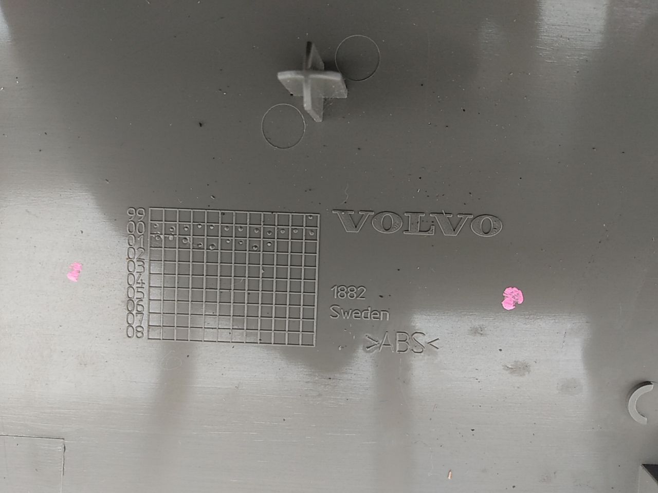 Volvo V70 Trunk Floor Light Trim Panel