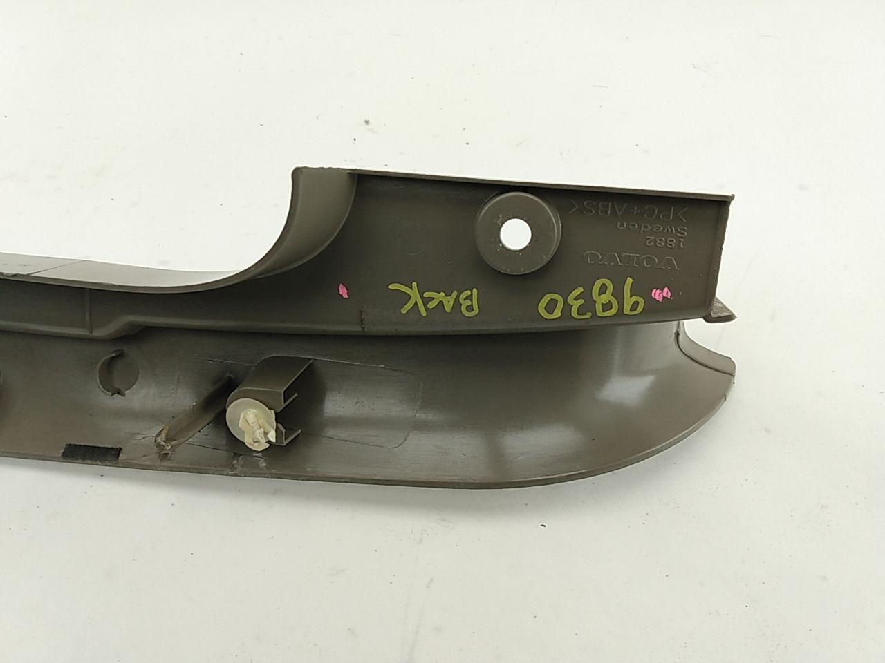 Volvo V70 Trunk Sill Latch Cover Trim