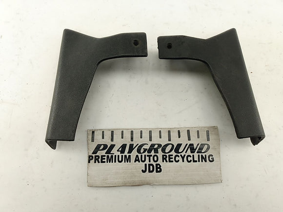 Corvette C4 Convertible Top Bracket Trim Cover Pair
