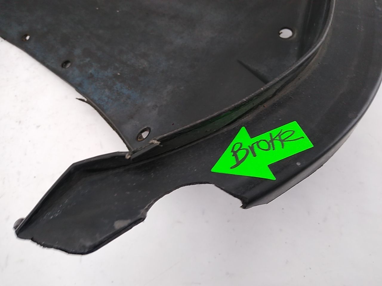 Corvette C4 Driver Left Front Inner Fender Liner