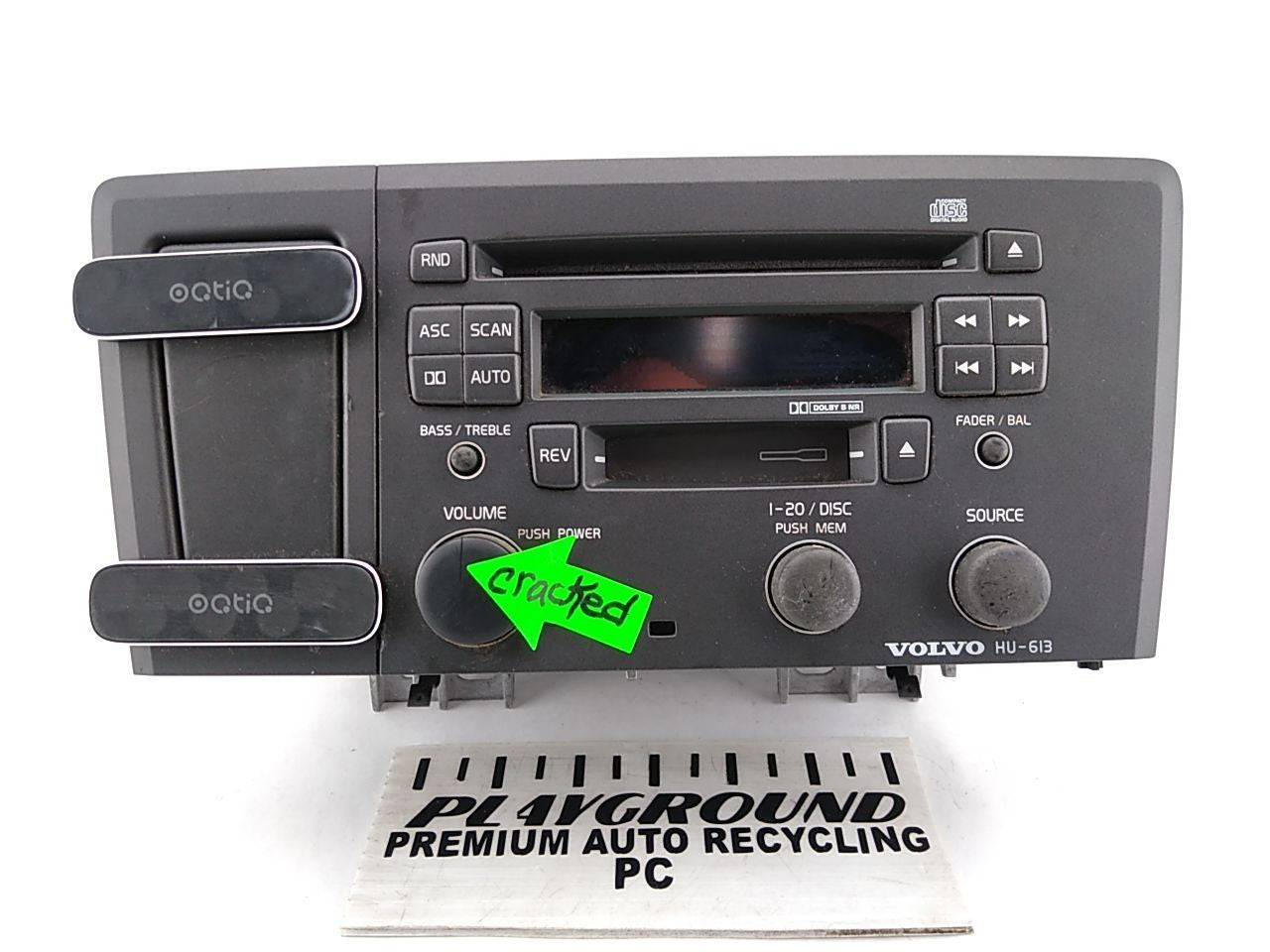 Volvo V70 **AS-IS** Radio Audio Cassette Player