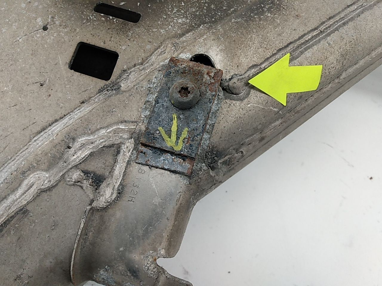 Corvette C4 Rear Bumper Impact Reinforcement