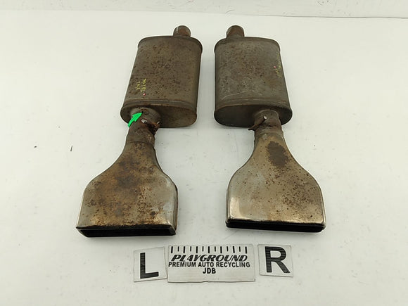 Corvette C4 Pair Of Exhaust Pipe Mufflers