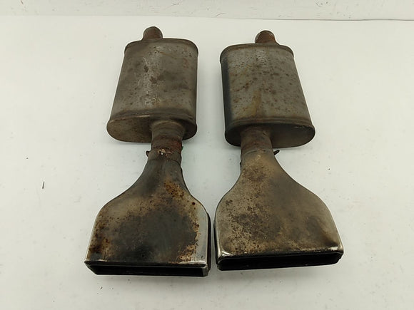 Corvette C4 Pair Of Exhaust Pipe Mufflers
