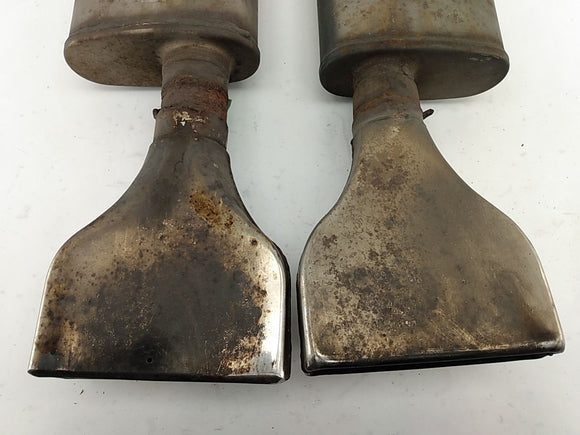 Corvette C4 Pair Of Exhaust Pipe Mufflers
