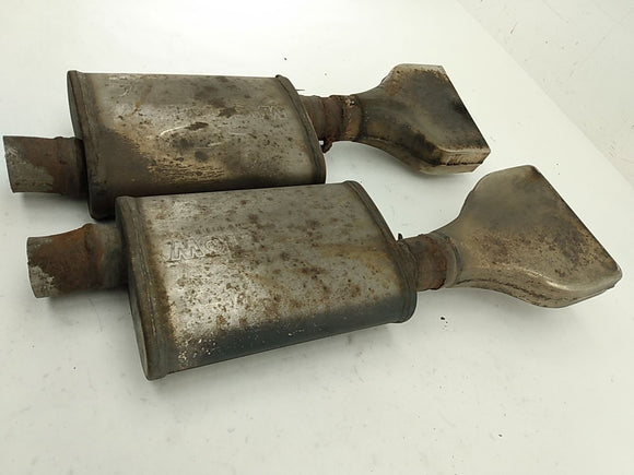 Corvette C4 Pair Of Exhaust Pipe Mufflers