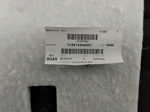 Alfa Romeo Giulia Rear Deck Parcel Shelf Panel