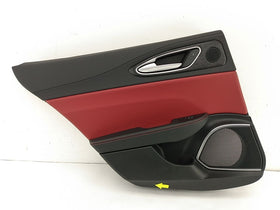 Alfa Romeo Giulia Driver Left Rear Door Trim Panel - 0