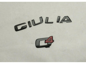 Alfa Romeo Giulia Trunk Giula Q4 Emblem
