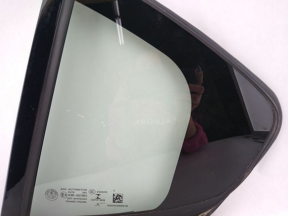 Alfa Romeo Giulia Driver Left Rear Door Vent Glass