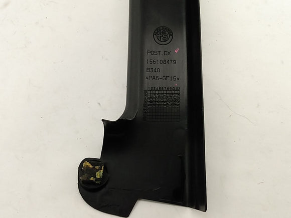 Alfa Romeo Giulia Passenger Right Rear Door Window Frame Trim