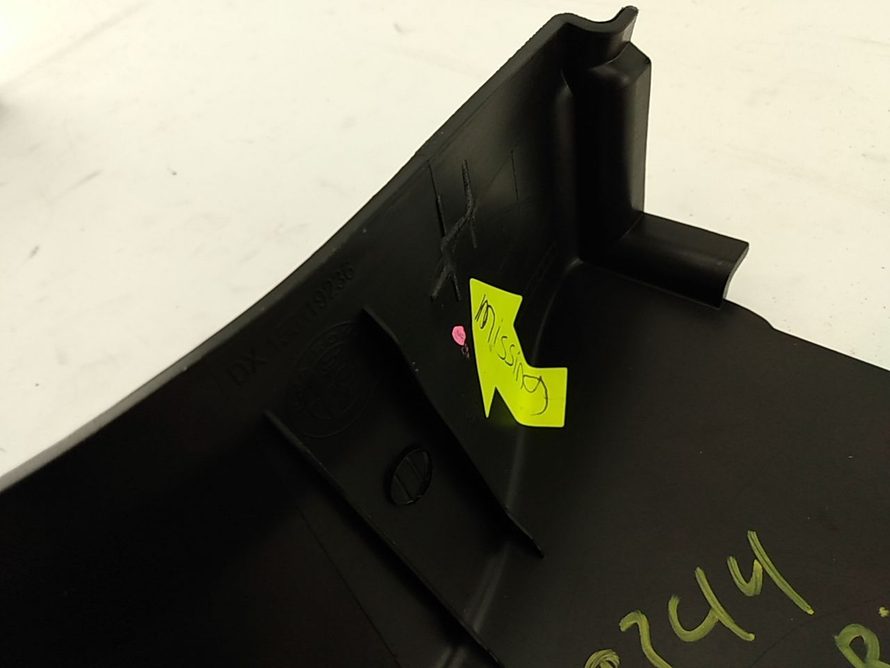 Alfa Romeo Giulia Pair Of Front Lower Kick Panel Trims
