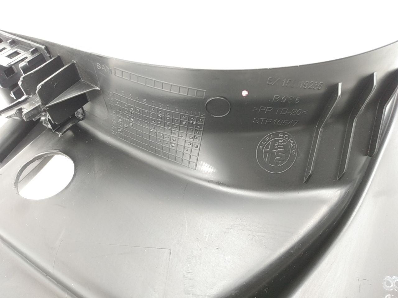 Alfa Romeo Giulia Pair Of Front Lower Kick Trim Panels