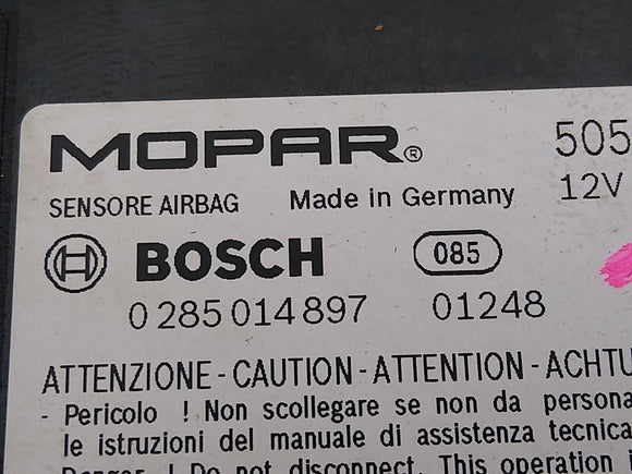 Alfa Romeo Giulia Airbag Control Module