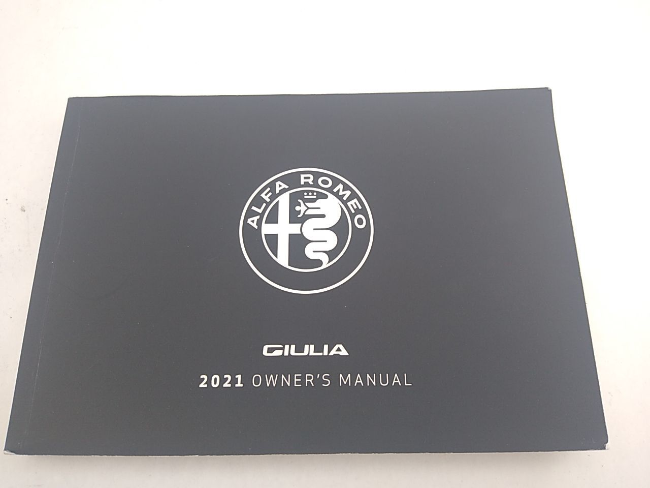 Alfa Romeo Giulia Owners Portfolio Manual Booklet