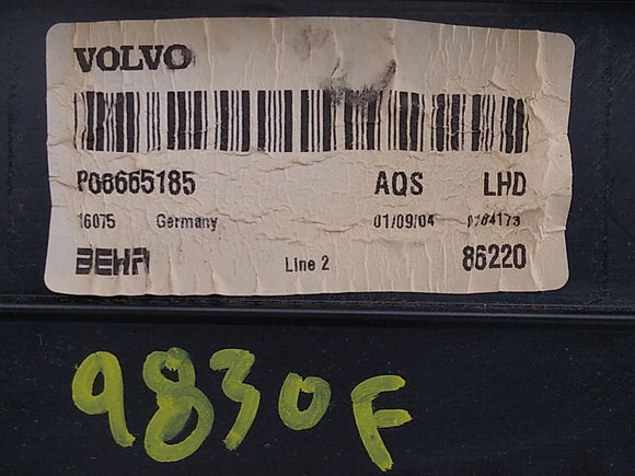 Volvo V70 Heater Housing Assembly