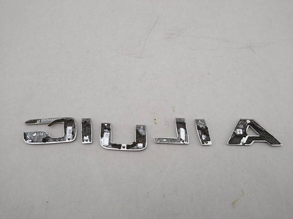Alfa Romeo Giulia Trunk Giulia Emblem
