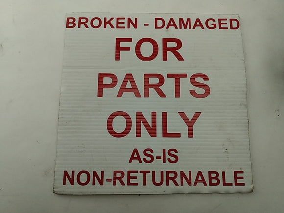 Volvo V70 **AS IS** Passenger Right Front Lower Seat Cushion