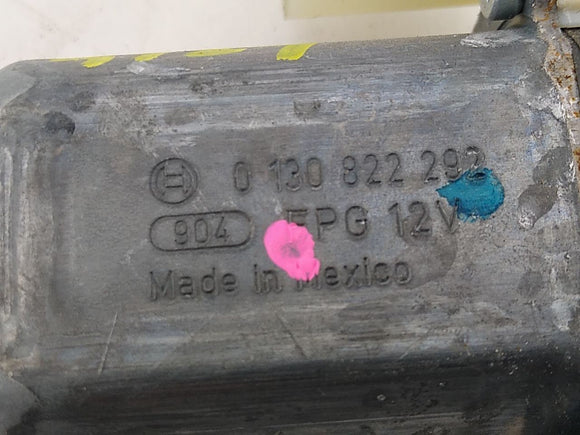 Pontiac Solstice Driver Left Power Window Motor