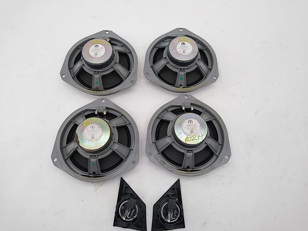 Alfa Romeo Giulia Set Of 6 Door Audio Speakers - 0