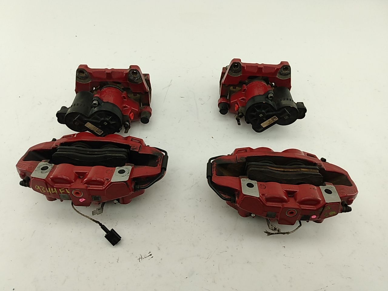 Alfa Romeo Giulia Set Of 4 Brake Calipers