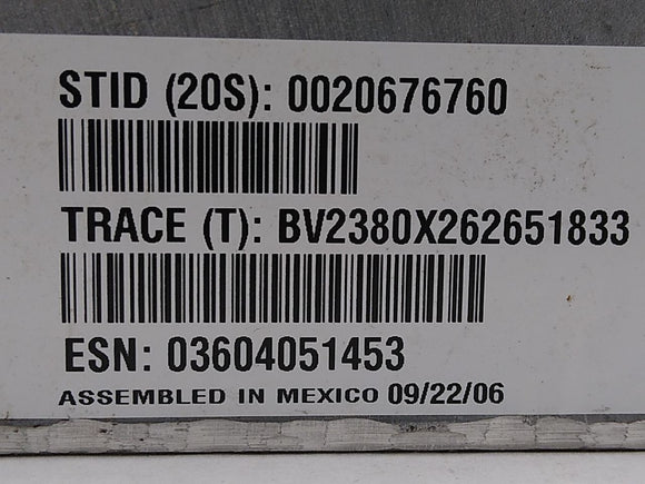 Pontiac Solstice OnStar Comminication Control Module