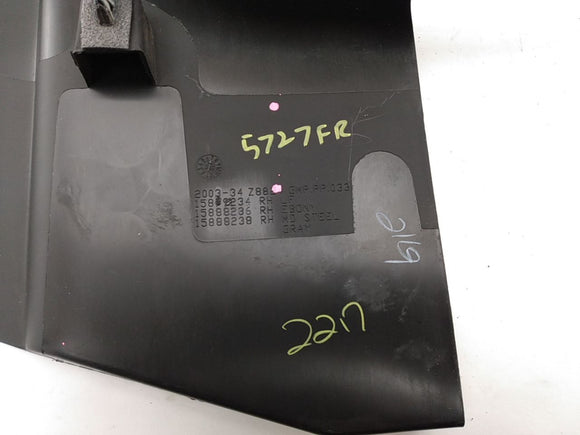 Pontiac Solstice Passenger Right Lower Kick Panel