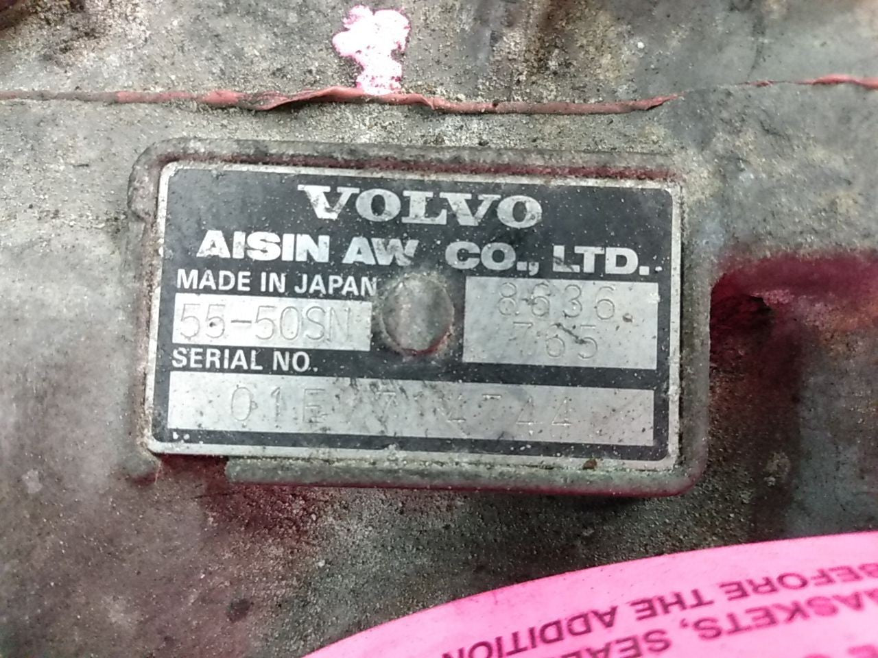 Volvo V70 Automatic Transmission