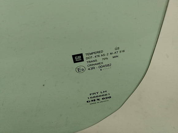 Pontiac Solstice Driver Left Front Door Window Glass