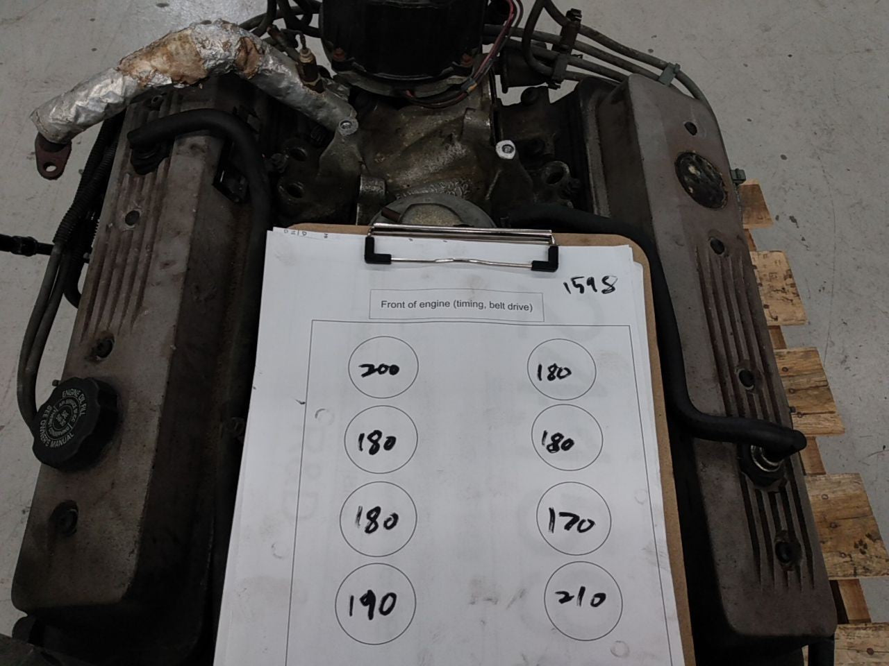 Corvette C4 Engine Assembly