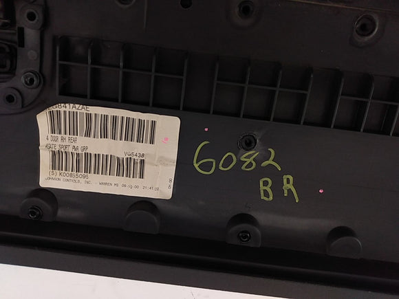 Jeep Cherokee Passenger Right Rear Door Trim Panel