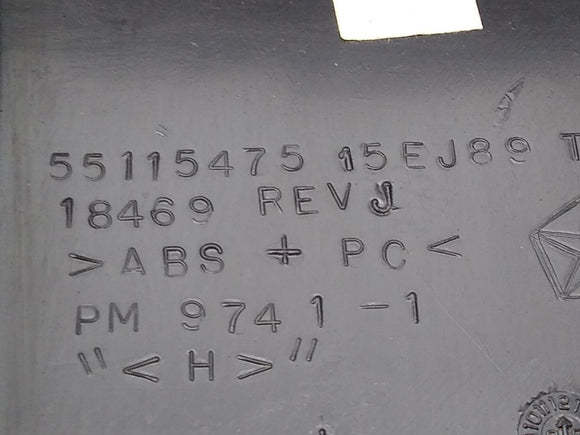 Jeep Cherokee Driver Left Front Dash End Trim