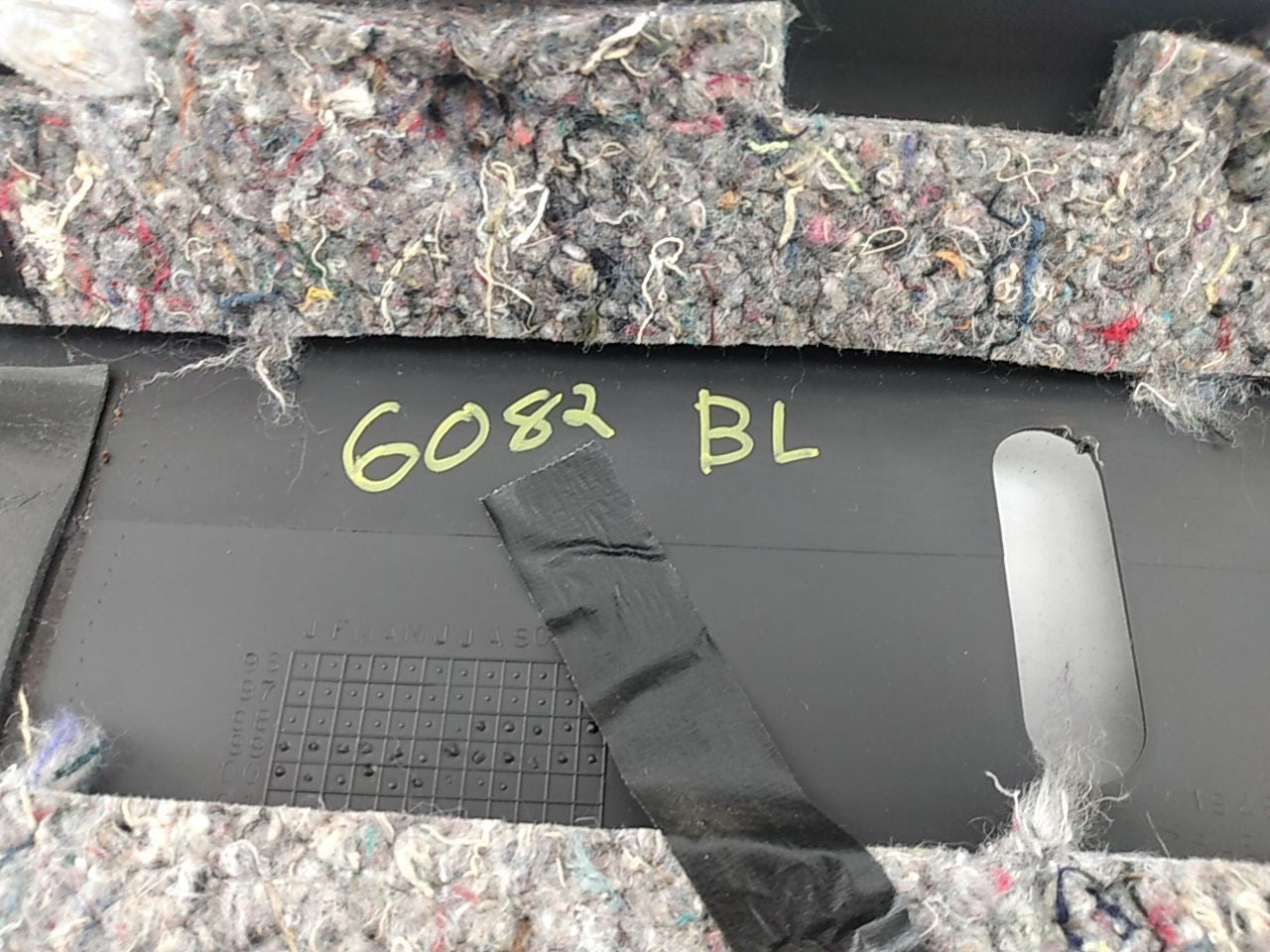 Jeep Cherokee Driver Left Rear Quarter Cargo Side Trim
