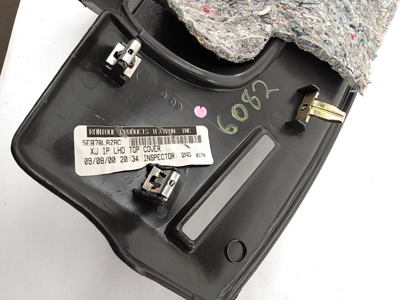 Jeep Cherokee Dashboard Upper Pad Panel