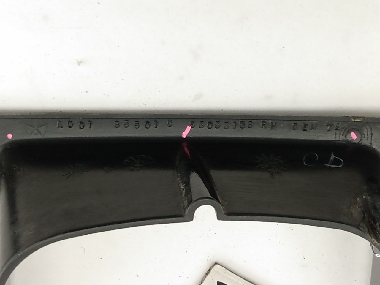 Jeep Cherokee Pair Of Headlight Bucket Bezel Trims