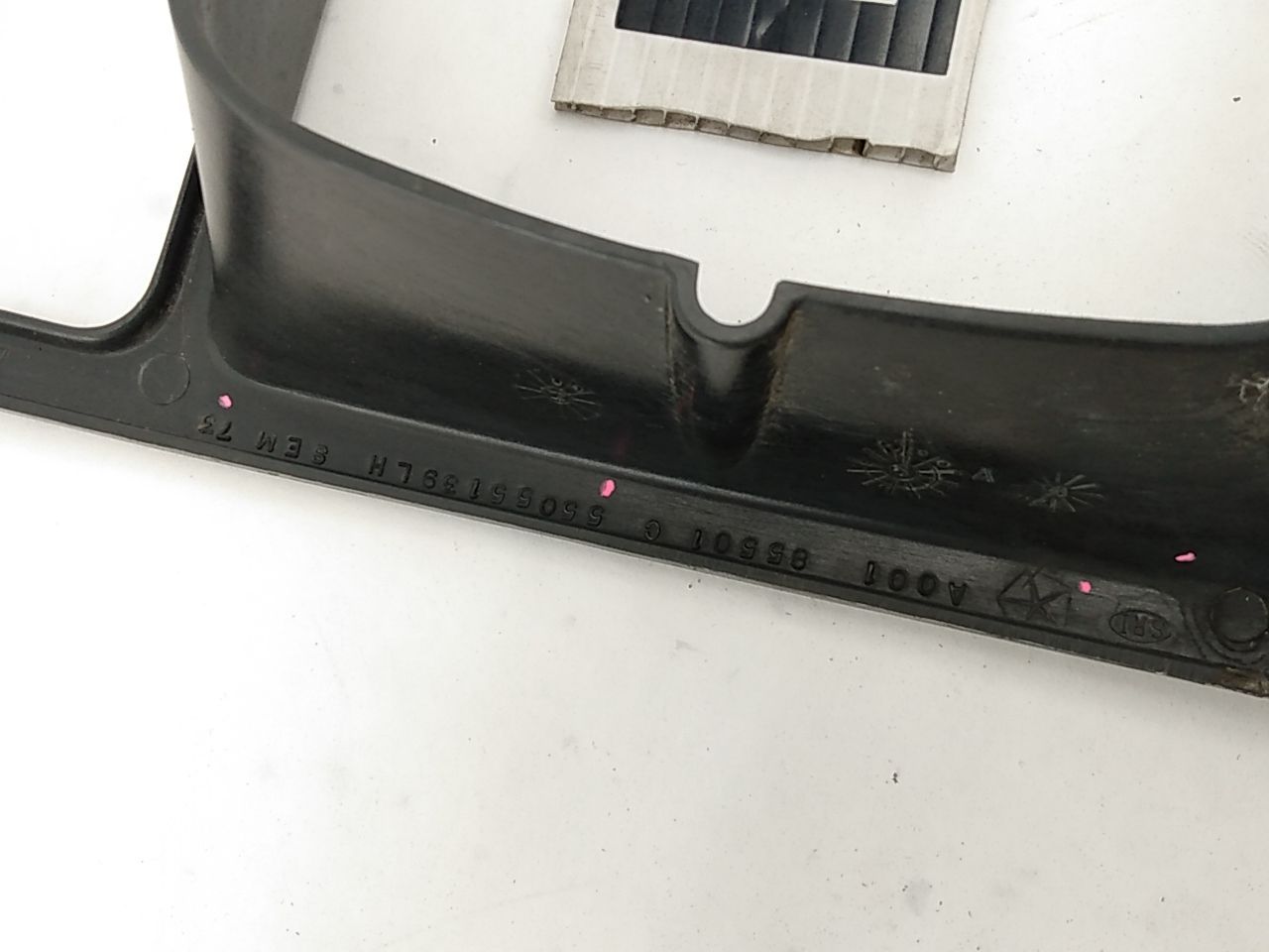 Jeep Cherokee Pair Of Headlight Bucket Bezel Trims
