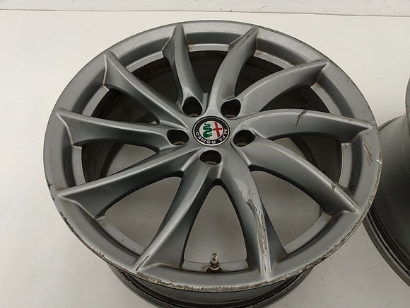Alfa Romeo Giulia Pair Of Wheel Rims 10 Spokes