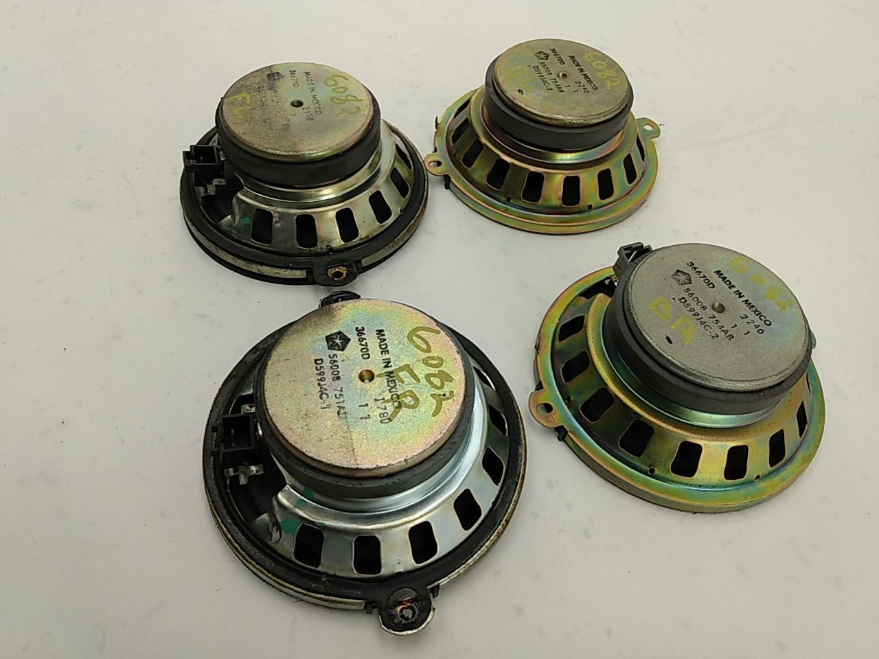Jeep Cherokee Set Of 4 Door Audio Speakers