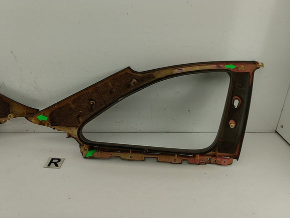 Lexus SC400 Pair Of Rear Quarter Window Trims