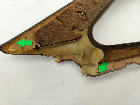 Lexus SC400 Pair Of Rear Quarter Window Trims