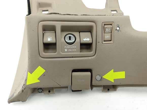 Lexus SC400 Driver Left Front Dash Knee Bolster Trim