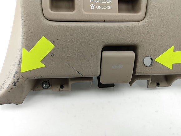 Lexus SC400 Driver Left Front Dash Knee Bolster Trim