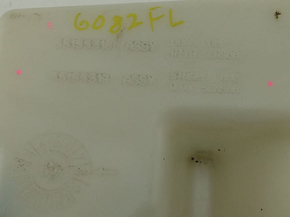 Jeep Cherokee Windshield Washer Fluid Reservoir