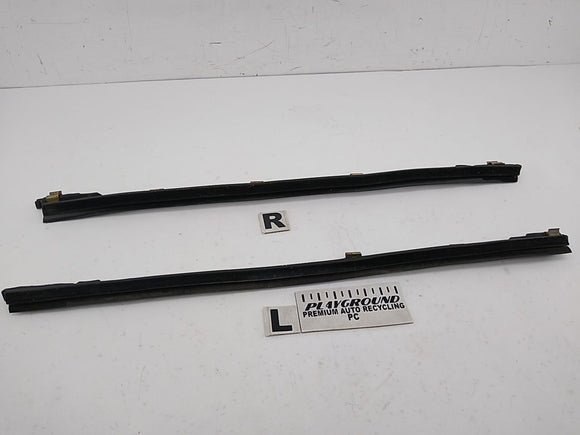 Lexus SC400 Pair Of Front Door Window Sweeps