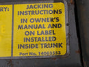 Buick Reatta Emergency Spare Tire Tool Kit-9