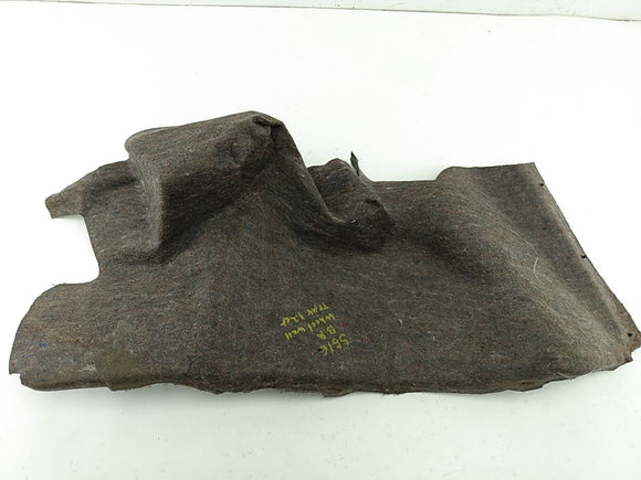 Buick Reatta Passenger Right Rear Trunk Wheel Well Carpet