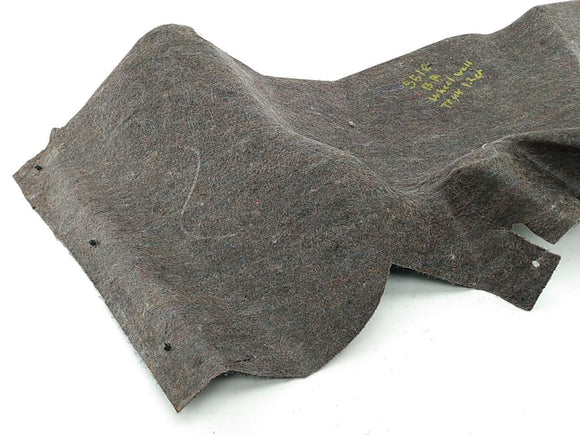 Buick Reatta Passenger Right Rear Trunk Wheel Well Carpet