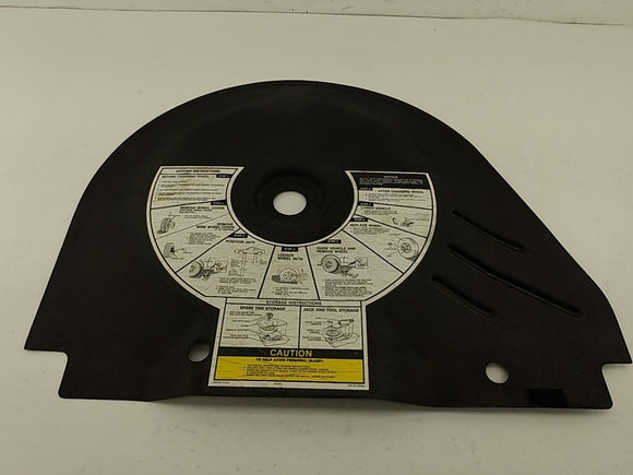 Buick Reatta Rear Spare Tire Cover
