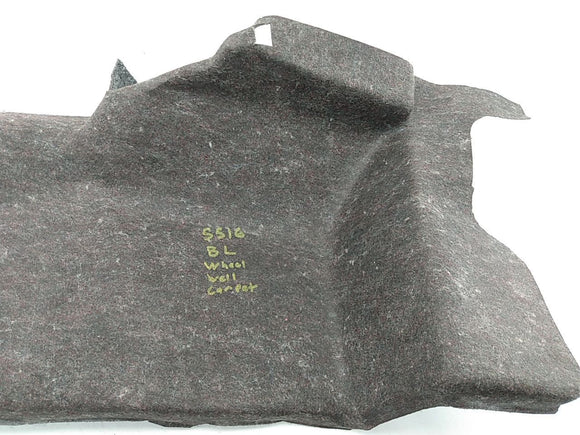 Buick Reatta Driver Left Rear Trunk Wheel Well Carpet
